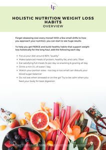 Holistic Nutrition Weight Loss Guide