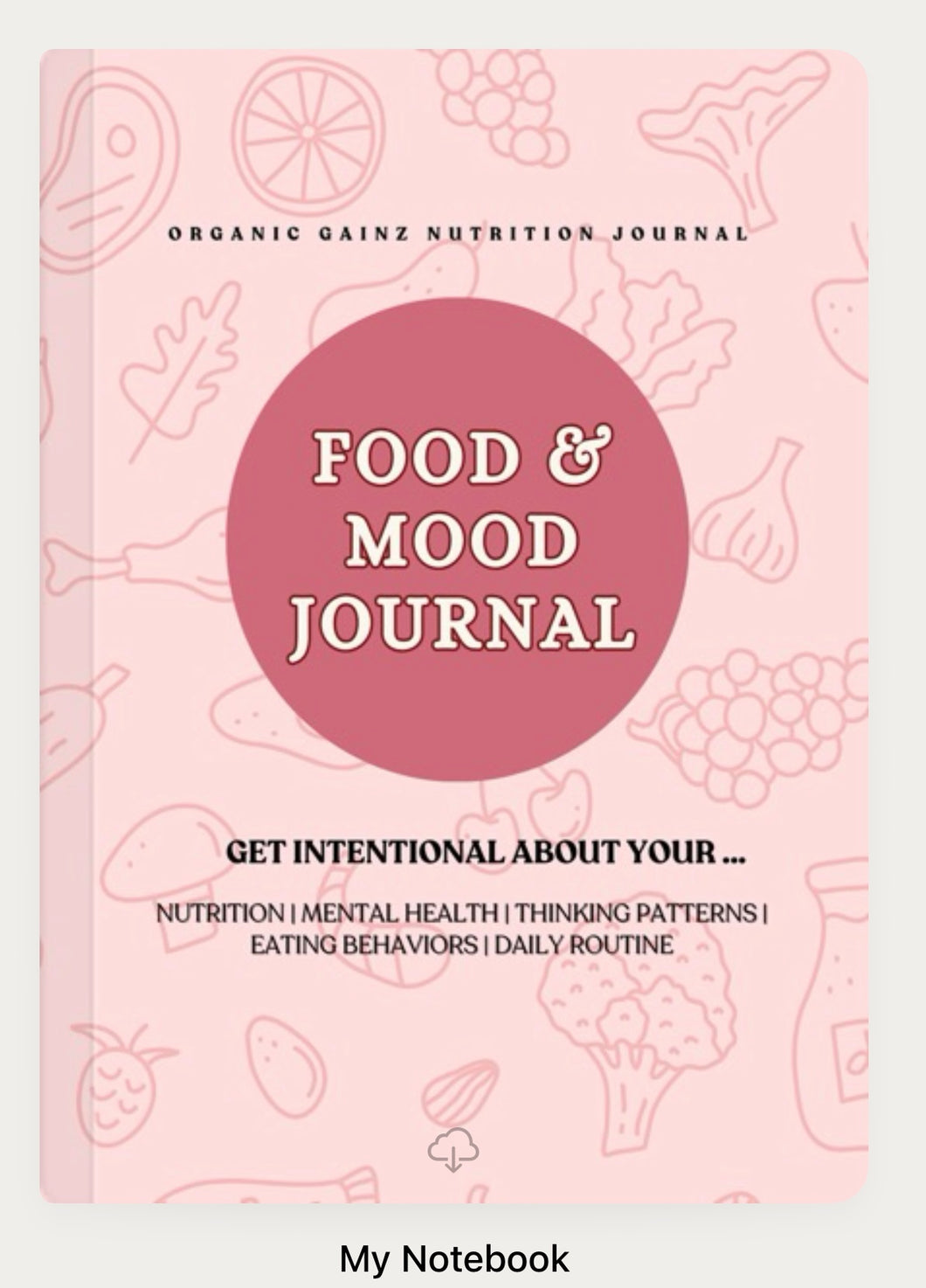 Food & Mood Journal - Digital