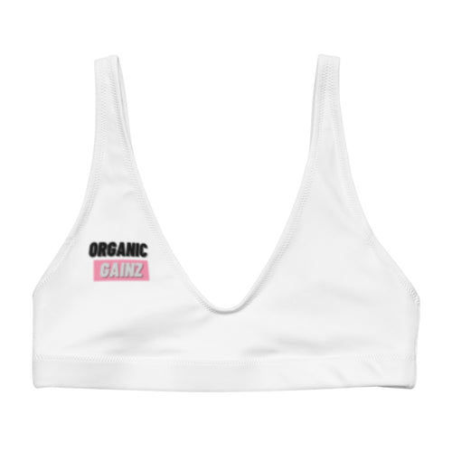 Organic Gainz Bikini Sports Top